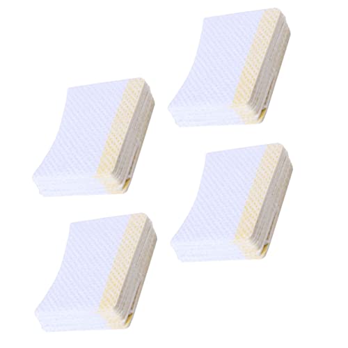 160 Stk Wimpernpads Wimpernkleberentferner wimperncreme reinigungskissen Abschminkpads Bogenförmiges Abschminkpad Kosmetik-Reinigungspad Augen Make-up-Entferner-Pad Zubehör Maskara von NOLITOY