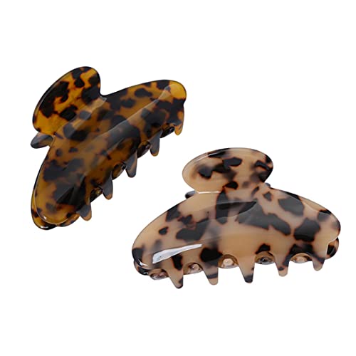 NOLITOY 2stücke Vintage Haarspangen Im Leopardenmuster Acetat Haarklammer Für Frauen Rutschfeste Haarclips Für Dickes Und Dünnes Haar Für Alltag Und Besondere Anlässe NOLITOY 2stücke Vintage Haarspangen Im Leopardenmuster Acetat Haarklammer Für Frauen Rutschfeste Haarclips Für Dickes Und Dünnes Haar Für Alltag Und Besondere Anlässe von NOLITOY