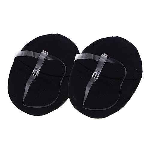 NOLITOY 1 Paar Achselpads Wiederverwendbar Transparente Schweißabsorbierende Pads für Damen und Herren Unsichtbare Achselhöhlen Pads Schnelltrocknende Schweißschutzpolster von NOLITOY