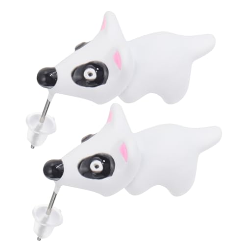 NOLITOY 1 Paar Kreative Tier Ohrringe Lustige Tierform Ohrstecker mit Anhänger für Damen Hochzeiten Partys Charmanter Schmuck Hochwertigem Material von NOLITOY