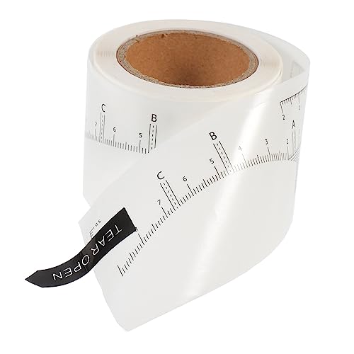 NOLITOY 1rolle Wiederverwendbar Augenbrauen Ruler Sticker Praktisches Selbstklebendes Messwerkzeug Für Präzise Augenbrauenformung Für Anfänger Mit Aufklebern von NOLITOY