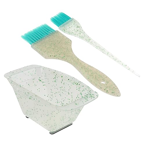 NOLITOY 1 Satz Haare Färben Set mit Färbepinsel und Schale Professionelles Haarfärbe Tool für Diy Haarfärbung für Friseursalons und Zuhause Langlebig und Leicht zu Reinigen für Männer von NOLITOY