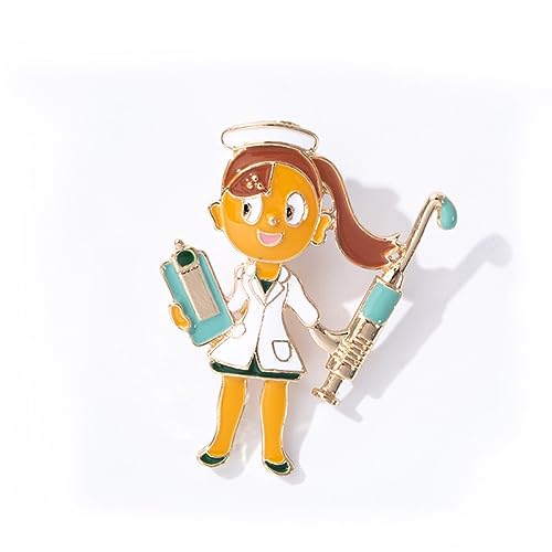 NOLITOY Kreativen Krankenschwester-broschen Brustnadeln Mit Arzt-design Filigrane Modebroschen Für Kleidung Hose Party Und Täglichen Gebrauch NOLITOY Kreativen Krankenschwester-broschen Brustnadeln Mit Arzt-design Filigrane Modebroschen Für Kleidung Hose Party Und Täglichen Gebrauch von NOLITOY