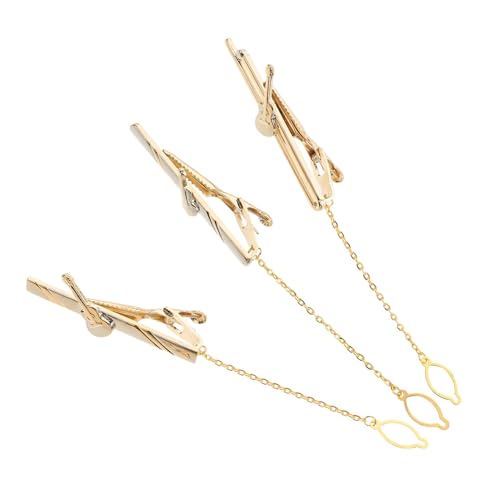 NOLITOY 1 Set Krawattenklammern: Stilvolle Krawattenklammer Mit Violine Und Gitarre Für Herren – Kupfer-krawattenverschluss-dekoration Für Hochzeiten, Geschäftskonzerte, Bühnenauftritte von NOLITOY