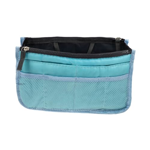 NOLITOY 1 Stück Doppelschichtiger Handtaschen Organizer Nützlicher Beutelinnenraum mit Großem Fassungsvermögen für Zubehör und Praktisch für Ordnung und Aufbewahrung von NOLITOY