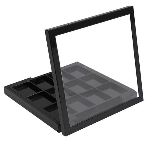 NOLITOY Leere Lidschattenschale Mit Fächern Lidschattenbehälter Aus Diy Lidschattenbox Für Augen Make-up Lagerung Für Frauen Und Mädchen von NOLITOY