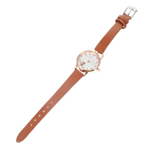 NOLITOY 1 Stück Luminous Cat Pattern Armbanduhr für Einstellbare Schüleruhr mit Charmantem Design Schule Freizeit Langlebig Tragbar von NOLITOY