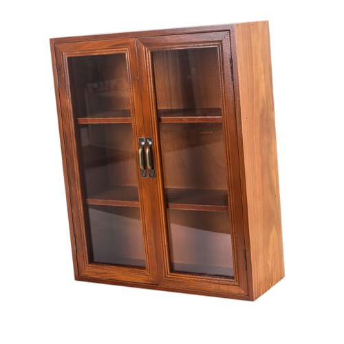 NOLITOY 1 Stück Retro Kosmetik Aufbewahrungsbox Praktischer Organizer mit Mehreren Fächern für Effektive Raumnutzung für Schlafzimmer und Badezimmer Design Langlebiges Material von NOLITOY