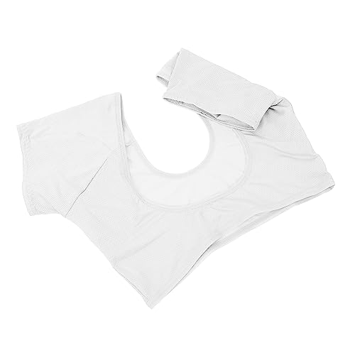 NOLITOY 1 Stück Schweißpads Unter Den Achseln Schweißweste Für Frauen Schweißfestes Unterhemd Für Damen Dame Unterarmweste Westen Für Frauen Sport Achsel-schweiß-pad Kleidung Baumwolle von NOLITOY
