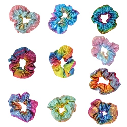 NOLITOY 10 Stück Haargummis in Farbabstufung Elastische Haarbänder Für Frauen Für Dutt Pferdeschwanz Und Hochsteckfrisuren Leicht Und Tragbar Für Täglichen Gebrauch Und Besondere von NOLITOY