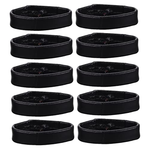 NOLITOY 10 Stück Teiliges Echte Uhrenarmband Schlaufen Glatte Oberfläche Komfortable Uhrarmband Ringe Ersatzteile für Armbänder Praktische Uhr Zubehörteile für Herren und Damen von NOLITOY