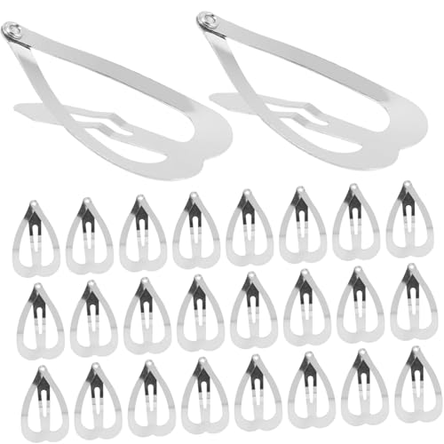 NOLITOY 100 Stck Teiliges Herz Haarspangen Haarklammern für Dickes Haar Damen Haarschmuck Langlebig Rutschfest Vielseitig für Alltag und Besondere Anlässe von NOLITOY