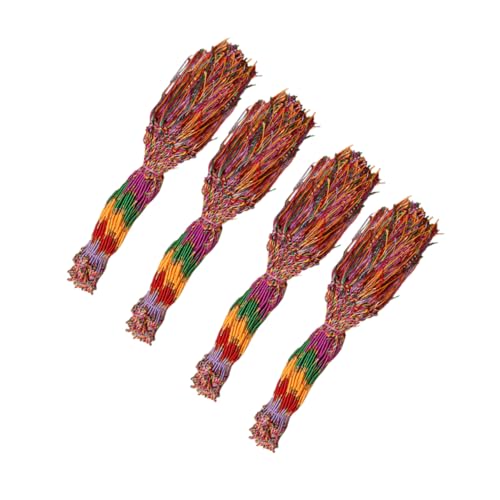 NOLITOY 100 Stück Handgefertigte Bunte Armbänder Verstellbare Handgelenkarmbänder für Frauen und Männer für Freundschaft und Partys Zufällige Farben Zufällige Farbe Zufällige Farbe von NOLITOY