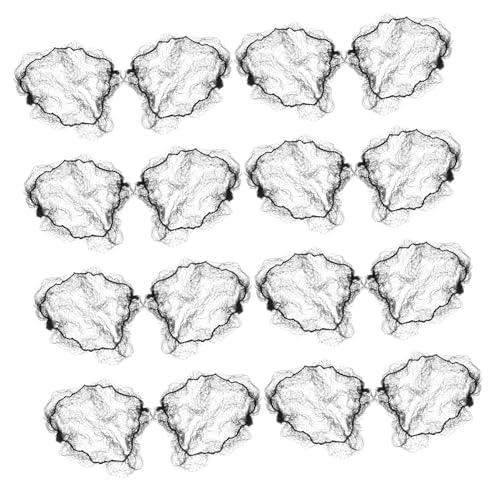 NOLITOY 100stücke Haarnetze Für Damen Und Herren Unsichtbare Haarnetze Aus Elastischem Material Für Dutts Bürokleidung Und Formelle Anlässe Leicht Und Atmungsaktiv von NOLITOY