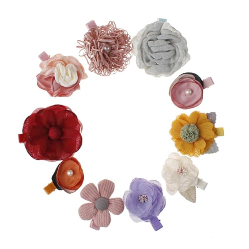 NOLITOY 10stücke Haarspangen Für Mädchen Niedliche Weihnachts-haaraccessoires Für Partys Und Besondere Anlässe Unvergessliche Haarschmuck- Für Mädchen von NOLITOY