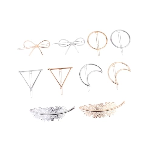 NOLITOY 10stücke Teiliges Geometrische Haarklammern Für Frauen Elegante Haarspangen Für Stilvolle Looks Und Besondere Anlässe Haaraccessoires Für Jedes Outfit NOLITOY 10stücke Teiliges Geometrische Haarklammern Für Frauen Elegante Haarspangen Für Stilvolle Looks Und Besondere Anlässe Haaraccessoires Für Jedes Outfit von NOLITOY