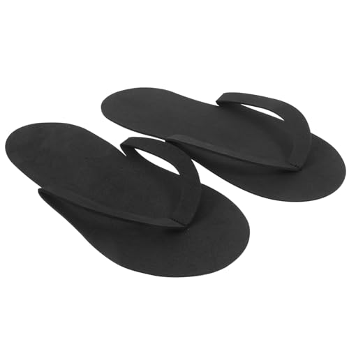 NOLITOY 12 Paare Faltbare EVA Slipper für Damen und Herren Rutschfeste Weiche Leichte Hausschuhe Schnelltrocknend Bequem für Reisen Hotel Bad Spa Strand und Alltag von NOLITOY