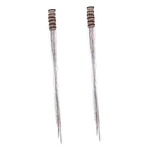 NOLITOY 12 Stück Teiliges Bunte Haarsträhnen mit Clip Glitzernde Synthetische Tinsel Extensions für Frauen und Mädchen Langlebig Farbbeständig Einfach Anzubringen für Party Festival und NOLITOY 12 Stück Teiliges Bunte Haarsträhnen mit Clip Glitzernde Synthetische Tinsel Extensions für Frauen und Mädchen Langlebig Farbbeständig Einfach Anzubringen für Party Festival und von NOLITOY