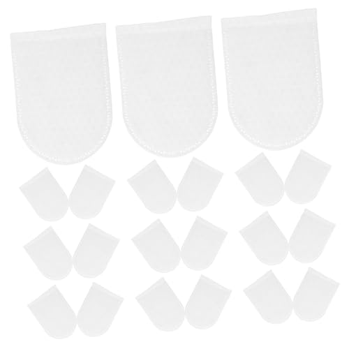 NOLITOY 120 Stück Finger-baumwollrunden Für Das Gesicht, Wiederverwendbare Make-up-entferner-pads, Weich Und Peelend, Für Frauen, Reisegröße von NOLITOY