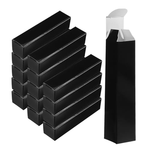NOLITOY 15 Stück Teiliges Leere Lippenstifthüllen aus Papier Stilvolle Lippenpflege Verpackung Robuste Leichte Lipgloss Verpackungsboxen Einfach zu Montieren für DIY Lippenprodukte von NOLITOY