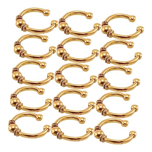 NOLITOY 15st Zopf Haarnadel Lockig Wellige Haarverlängerungen Silberne Haarspange Kleine Creolen Französische Haarnadel Funkelnde Haarspangen Haarschmuck Für Damen Kämme Golden Legierung NOLITOY 15st Zopf Haarnadel Lockig Wellige Haarverlängerungen Silberne Haarspange Kleine Creolen Französische Haarnadel Funkelnde Haarspangen Haarschmuck Für Damen Kämme Golden Legierung von NOLITOY