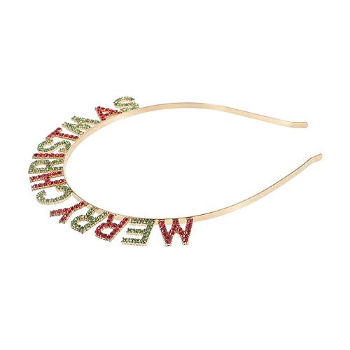 NOLITOY 1Stk Weihnachtsstirnband personalisierte deko christmas haarreif Weihnachtsstirnbänder Urlaubsparty bevorzugt Haarschmuck für Kinder modische Stirnbänder zarte Kopfbedeckung von NOLITOY