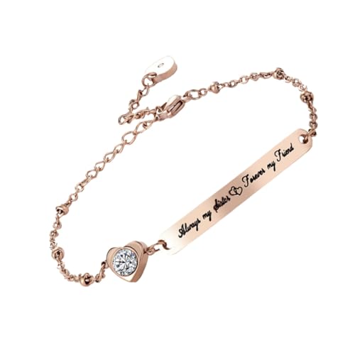 NOLITOY Armband Für Damen Handgelenk Kette Aus Hochwertigem Material Exquisites Design Individuelles Für Freundin Zum Fest von NOLITOY