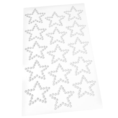 NOLITOY 1blatt Glitzernde Gesichtsschmuck Aufkleber Selbstklebende Strasssteine Für Festival Und Besondere Anlässe Für Kreative Makeup-dekoration Und Hautkunst von NOLITOY