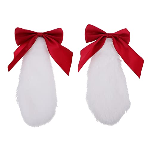 NOLITOY 1paar Lustiger Haarschmuck Süßes Haarspange Mit Hasenohren Und Schleife Für Mädchen Und Damen Für Partys Karneval Oder Cosplay Leicht Und Langlebig von NOLITOY