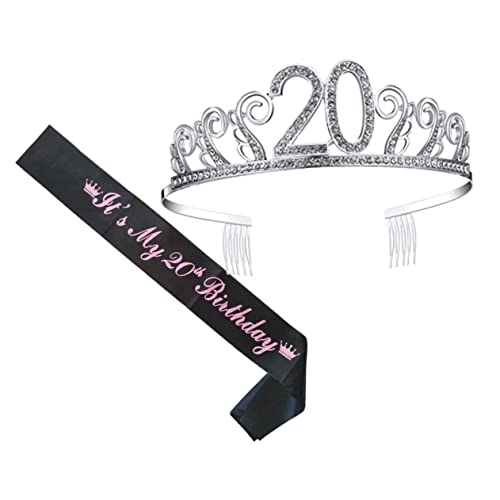 NOLITOY 1satz Jahre Geburtstagskrone Mit Schärpe Rhinestone Haarreif Und Festliche Dekoration Für Geburtstagsfeiern Für Geburtstagsqueen NOLITOY 1satz Jahre Geburtstagskrone Mit Schärpe Rhinestone Haarreif Und Festliche Dekoration Für Geburtstagsfeiern Für Geburtstagsqueen von NOLITOY