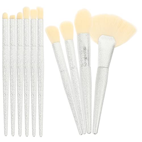 NOLITOY 1satz Makeup Pinselset Teilig Transparentes Design Professionelle Schminkpinsel Für Gesicht Lidschatten Und Tragbare Kosmetikwerkzeuge Einfache Reinigung Und Anwendung von NOLITOY