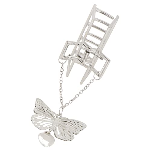 NOLITOY 1stück Damen Haarspange Kette Aus Metall Stilvolle Geometrische Haarklammer Elegantes Accessoire Für Besondere Anlässe Für Hochzeiten Und Partys von NOLITOY