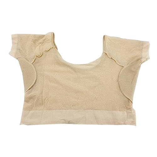 NOLITOY 1stück Waschbare Achsel- Unterwäsche Für Damen Atmungsaktive Und Saugfähige Unterwäsche Halbkörperlich Hautfarbig von NOLITOY