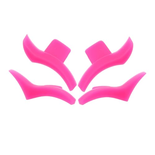 NOLITOY 2paare Silikon-eyeliner-schablonenwerkzeug Wiederverwendbar Für Katzenaugen-flügelstempel Make-up-tool Leicht Zu Reinigen Passend Für Verschiedene Augenformen von NOLITOY