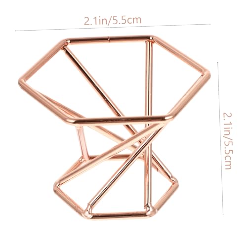 NOLITOY 2 STÜCK Edelstahl Make up Schwamm Halter Stilvoller Puderquaste Ständer in Roségold Langlebiges Puff Rack zur Schnellen Trocknung und Sauberen Aufbewahrung für Frauen und Mädchen von NOLITOY