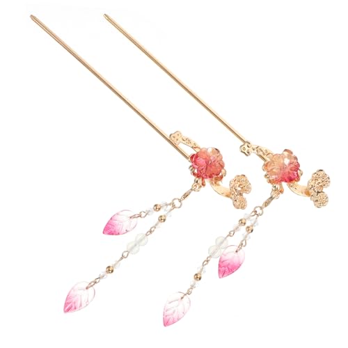NOLITOY 2 STÜCK Teiliges Chinesisches Haarschmuck Langlebiger Legierung Traditionelle Haarnadeln für Elegante Zopf Duttfrisuren Multifunktionale Haarschmuck dekoration für Damen und von NOLITOY