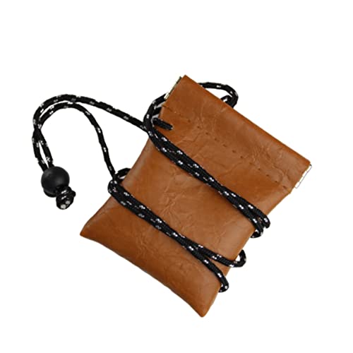 NOLITOY 2 Stück Mini Geldbörse PU Klein mit Münzfach und Kartenhalter Praktisches Portemonnaie Damen Leicht Robust für Kreditkarten und Kleingeld Outdoor Change Wallet Gelb von NOLITOY