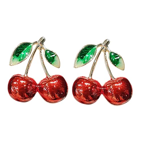 NOLITOY 2 Stück Niedliche Frucht Broschen aus Legierung Modische Anstecknadeln für Damen Kleine Fruchtförmige Accessoires Vielseitige Anstecker für Kleidung und Taschen von NOLITOY