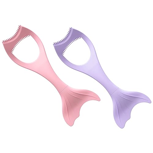 NOLITOY 2 Stück Silikon Eyeliner Schablonen Teiliges Wasserdichtes Make Up Tool für Präzises Mascara Drawing Langlebige Eye Cosmetics Hilfsmittel für Mädchen Praktische Augen Make Up von NOLITOY