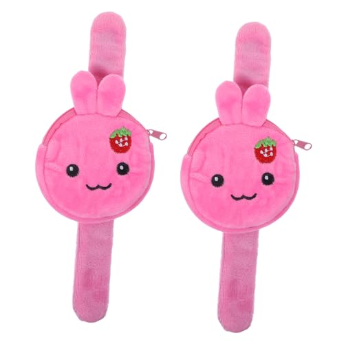 NOLITOY 2stücke Kaninchen Stil Slap Armbänder Für Geburtstag Party Favors Von Dekorative Slap Armbänder Mit Münzbeutel Funktion Für Junge Mädchen Spielzeug von NOLITOY