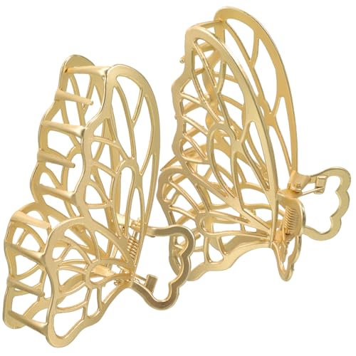 NOLITOY 2 Stück Teiliges Kreatives Metall haarclip Blumenmotiv Modisches Haarschmuck accessoire für Damen Langlebig Vielseitig für Hochzeit Party und Alltag Geeignet von NOLITOY