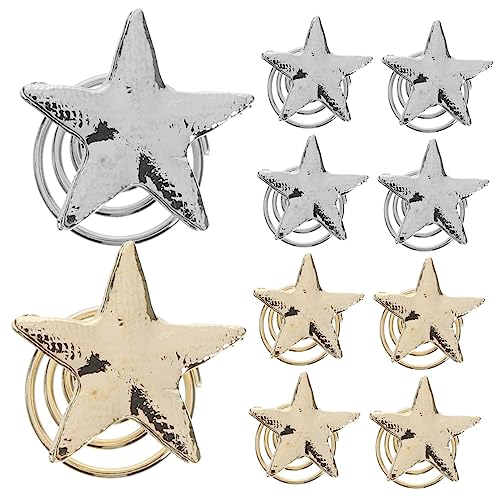 NOLITOY 20 Stück Spiralförmige Haarklammern mit Sternen für Hochzeiten Partys und Besondere Anlässe Haarspangen für Damen für Brautfrisuren und Haarschmuck von NOLITOY