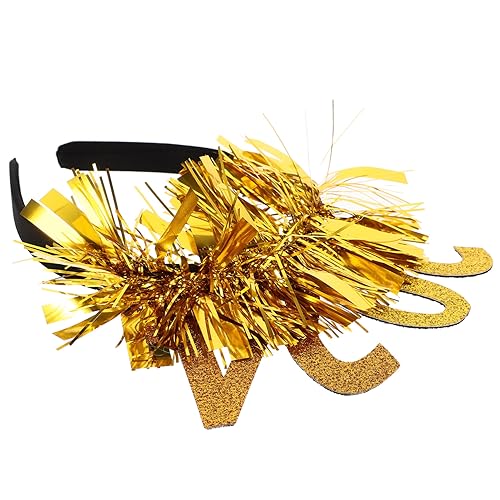NOLITOY Neujahrs Haarreif Glitzerndes Party-accessoire Für Silvester Strapazierfähig Für Neujahrspartys Und Festliche Anlässe Spaßiger Kopfschmuck Für Kreative Fotos NOLITOY Neujahrs Haarreif Glitzerndes Party-accessoire Für Silvester Strapazierfähig Für Neujahrspartys Und Festliche Anlässe Spaßiger Kopfschmuck Für Kreative Fotos von NOLITOY