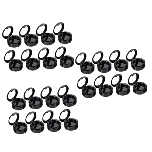 NOLITOY 24stücke Teiliges Lidschatten Aufbewahrungsset Praktischer Kosmetik Organizer Für Zuhause Leere Lidschattenbox Mit Innendurchmesser Für Reisen Und Aufbewahrung Von Make-up von NOLITOY