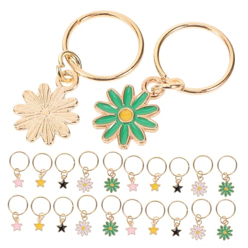 NOLITOY 25 Stück Teiliges Dreadlock Schmuck aus Leichtem Zinklegierung Haarring Vielseitiger Haarschmuck für Zöpfe und Haargeflechte Sicher Haltende Braids Ringe für Frauen und Männer von NOLITOY