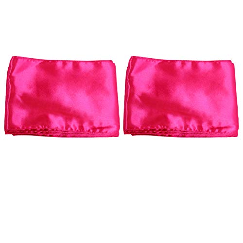 NOLITOY 2stücke Perücken-griffband Wickelband Satin-stirnbänder Seidenschal-stirnband Haardekoration Reisen Indoor Outdoor von NOLITOY