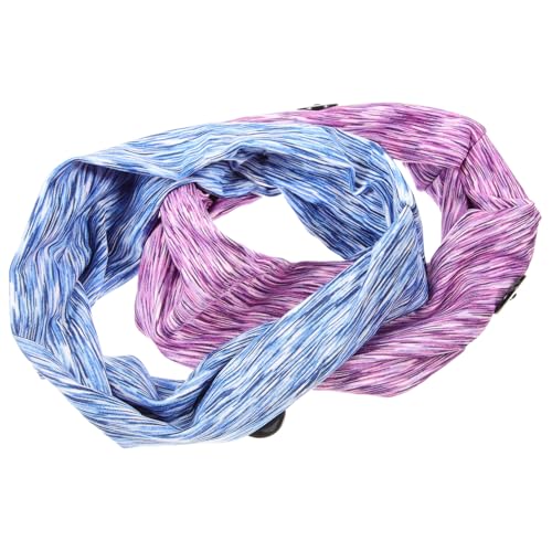 NOLITOY 2stücke Yoga-haarband Bedruckt Elastisches Sport-stirnband Atmungsaktives Schweißband Für Damen Breit Für Yoga Fitness Und Laufen NOLITOY 2stücke Yoga-haarband Bedruckt Elastisches Sport-stirnband Atmungsaktives Schweißband Für Damen Breit Für Yoga Fitness Und Laufen von NOLITOY