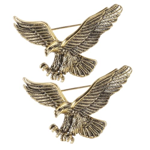 NOLITOY 2stücke Vintage Brosche Legierung Anstecknadeln Für Männer Und Frauen Modisches Zubehör Für Kleidung Pullover Kleider Und Weitere von NOLITOY