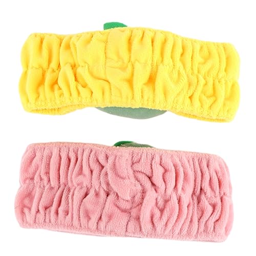 NOLITOY Bequemes Elastisches Hautpflege-stirnband-set Gesichtswascharmband Make-up-haarband Für Spa Und Schönheitspflege von NOLITOY