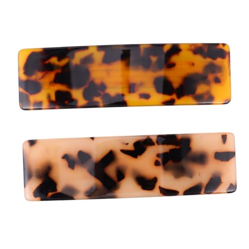 NOLITOY 2stücke Metall Frühlingshaarspangen Chic Haarklammern Frühlingshaarspangen Für Damen von NOLITOY